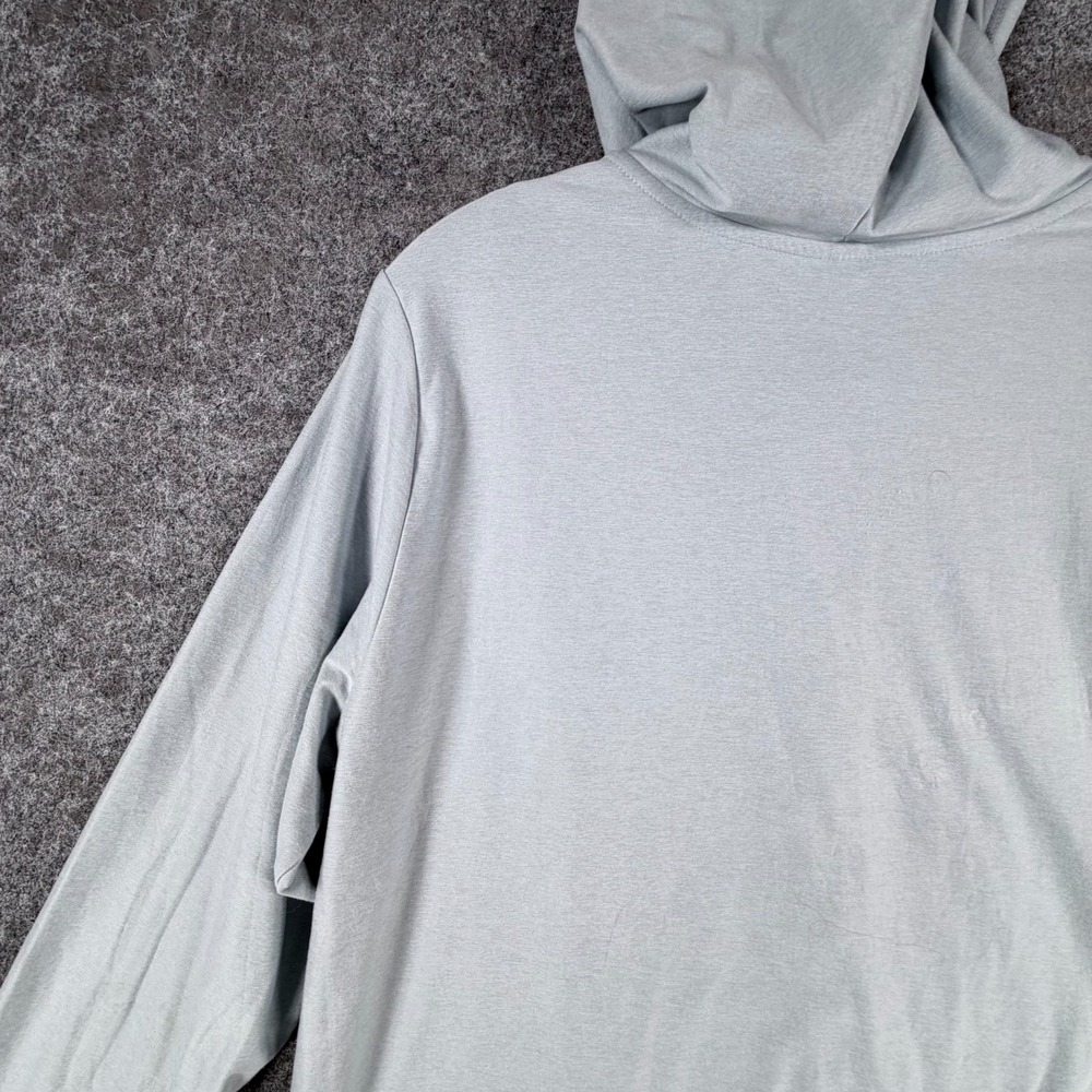 Fabletics Full Zip Hoodie Womens L Light Blue Modern Lightweight Comfort Stretch - Picture 13 of 16
